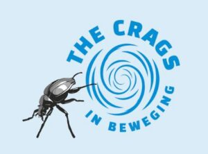 The Crags in Beweging logo